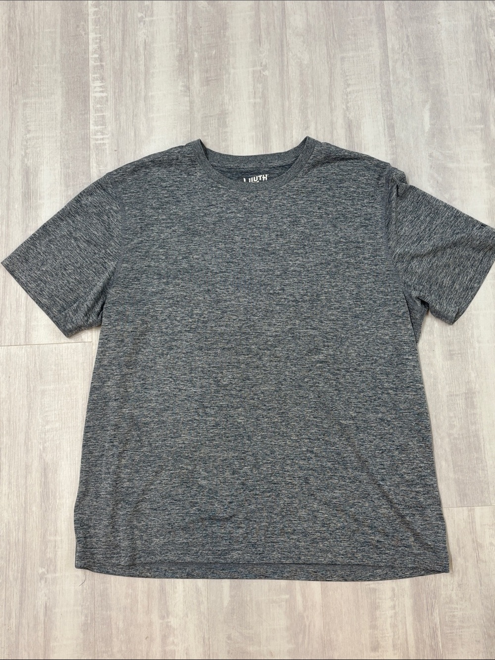 Duluth Trading Co Heathered Blue Short Sleeve Tee - Large